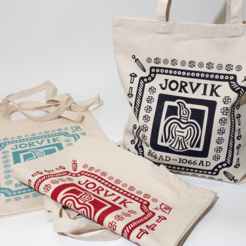 Jorvik raven tote bag